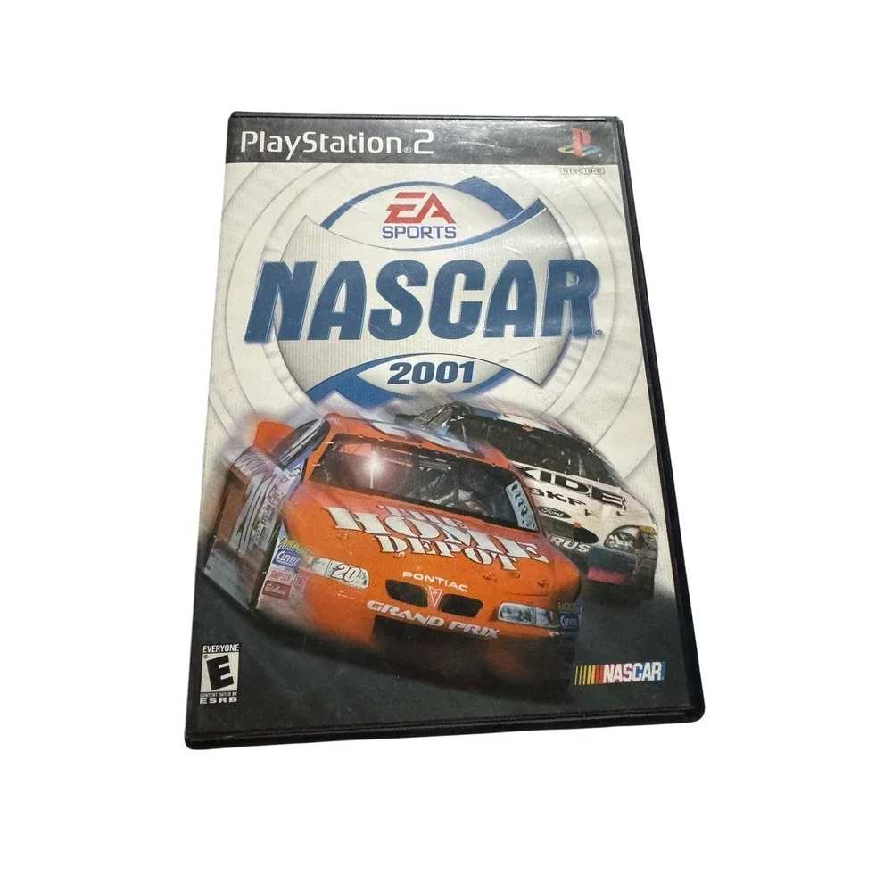 EA Sports NASCAR 2001 PS2 W/Manual Tested